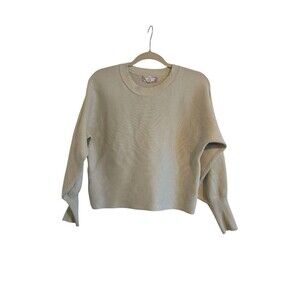 Pink Rose Women's Sweater Green Size Large